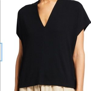 Vince V-Neck Popover Top
